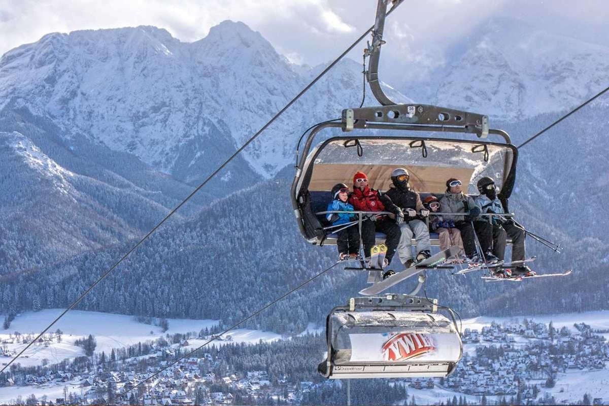 Domek Trzy Doliny Zakopane, Three Valleys Chalet With Jacuzzi Exterior foto